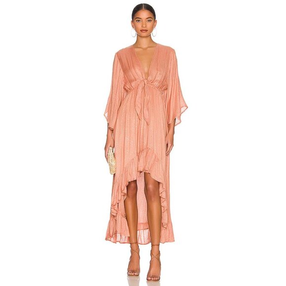 Sundress Juliana Dress Saint Barth Terracotta Orange - Picture 1 of 4